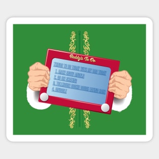Buddy the Elf to-do list (Deluxe) Sticker